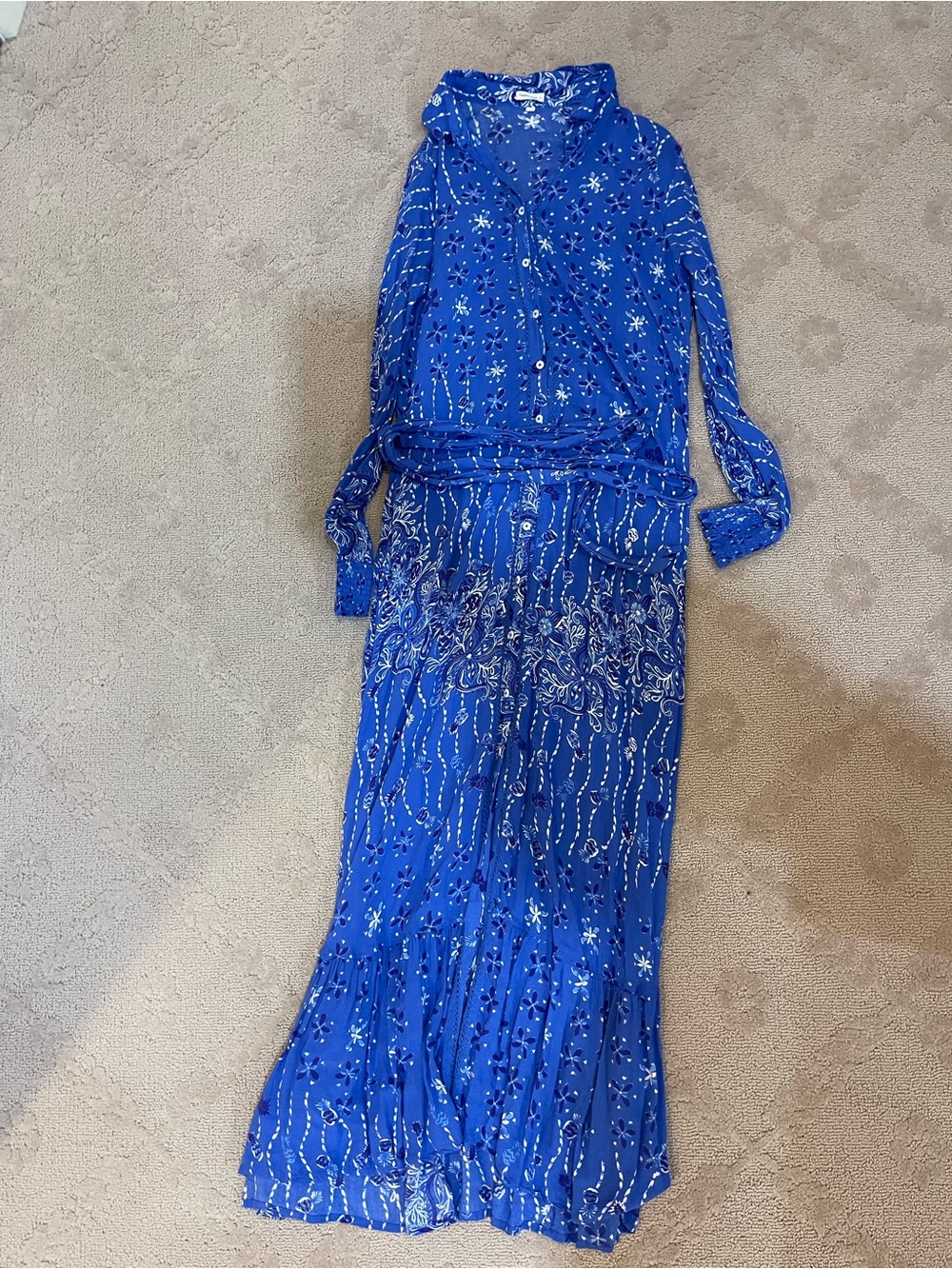 Poupette St Barth blue dress